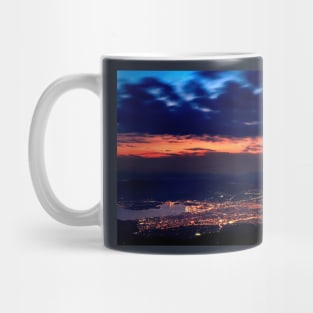 Panorama of Volos from Pelion Mug